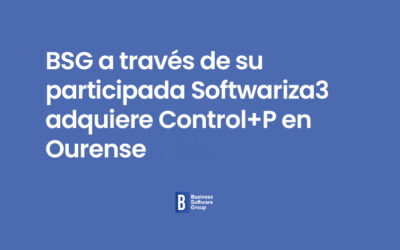BSG a través de su participada Softwariza3 adquiere Control+P en Ourense.