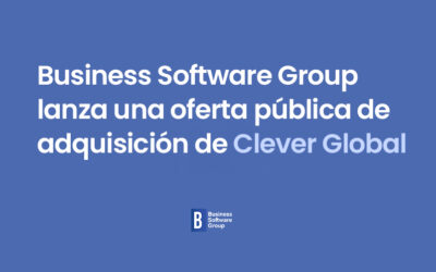Business Software Group lanza una oferta pública de adquisición de Clever Global